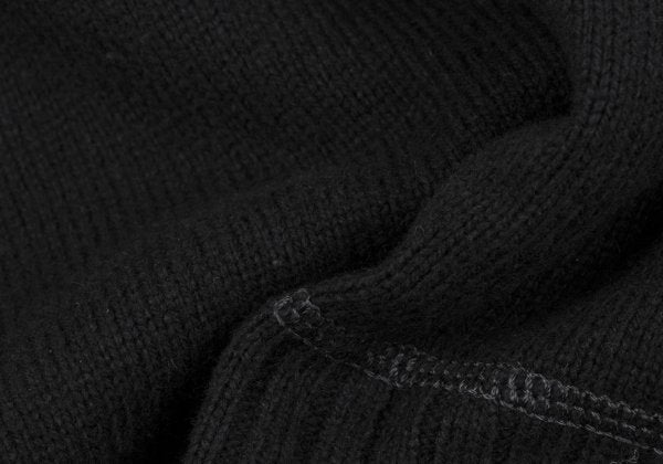 Karl Helmut Cotton Wool Turtleneck Sweater Black Size M