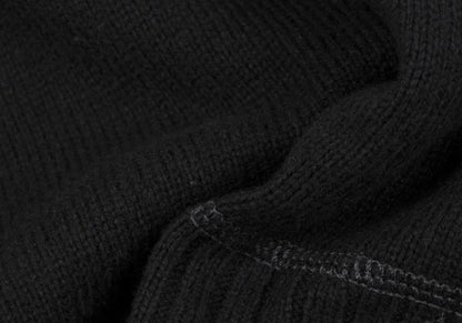 Karl Helmut Cotton Wool Turtleneck Sweater Black Size M