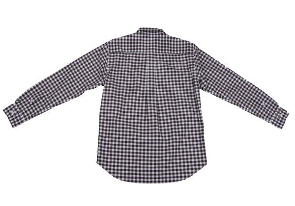 Papas Cotton Gingham Check Long Sleeve Shirt Size M