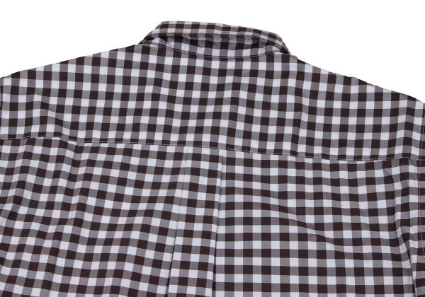 Papas Cotton Gingham Check Long Sleeve Shirt Size M