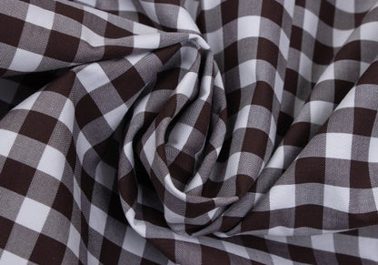 Papas Cotton Gingham Check Long Sleeve Shirt Size M