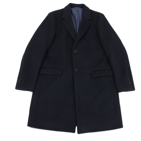 UNITED ARROWS green label relaxing Wool Coat Navy Size XL