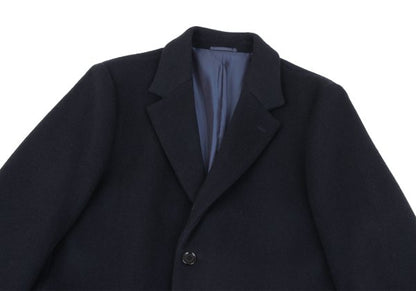UNITED ARROWS green label relaxing Wool Coat Navy Size XL