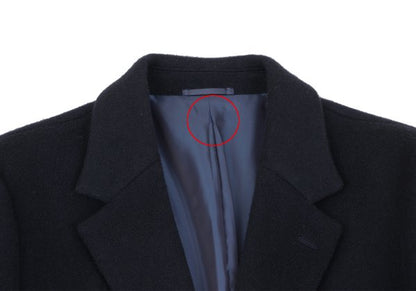 UNITED ARROWS green label relaxing Wool Coat Navy Size XL