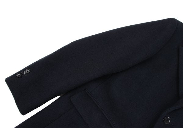 UNITED ARROWS green label relaxing Wool Coat Navy Size XL