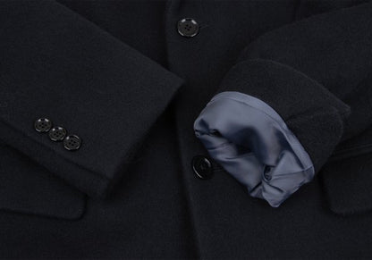 UNITED ARROWS green label relaxing Wool Coat Navy Size XL