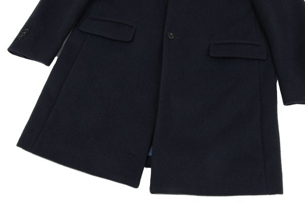 UNITED ARROWS green label relaxing Wool Coat Navy Size XL