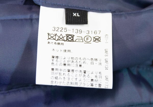 UNITED ARROWS green label relaxing Wool Coat Navy Size XL