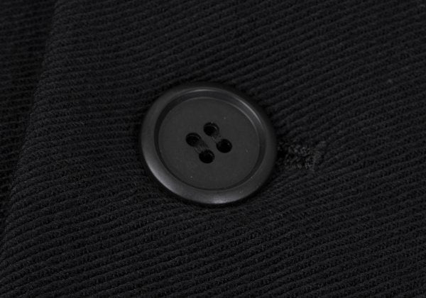 Yohji Yamamoto FEMME Wool Patch Pocket Jacket Black Size 3