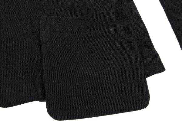 Yohji Yamamoto FEMME Wool Patch Pocket Jacket Black Size 3
