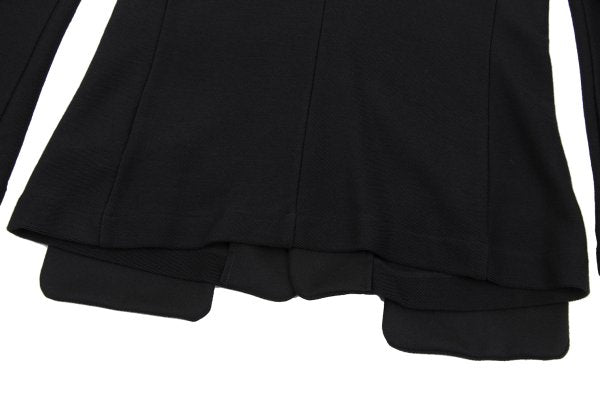 Yohji Yamamoto FEMME Wool Patch Pocket Jacket Black Size 3