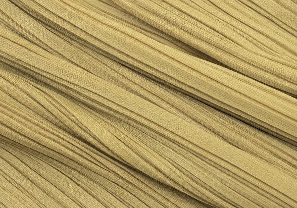 PLEATS PLEASE Pleated High-Neck Top Mustard Size F