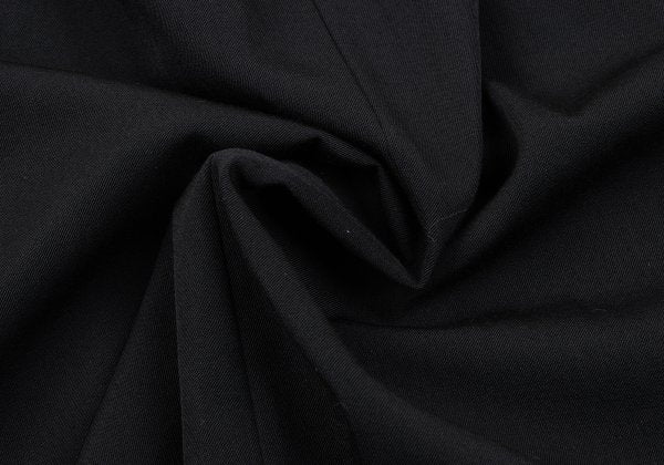 COMME des GARCONS Velour Panel Offset Skirt Black Size M