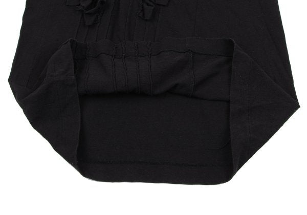 COMME des GARCONS Cotton Frill Patch T-Shirt Black Size M