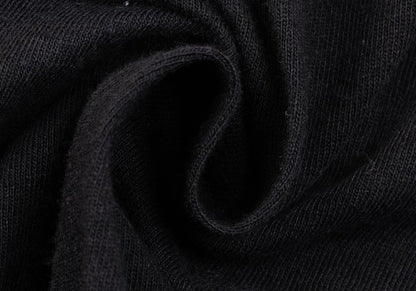 COMME des GARCONS Cotton Frill Patch T-Shirt Black Size M