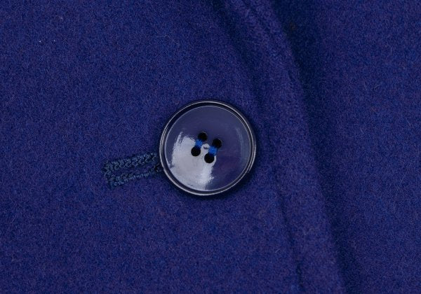 KENZO Wool Patch Pocket 2B Jacket Purple Size M