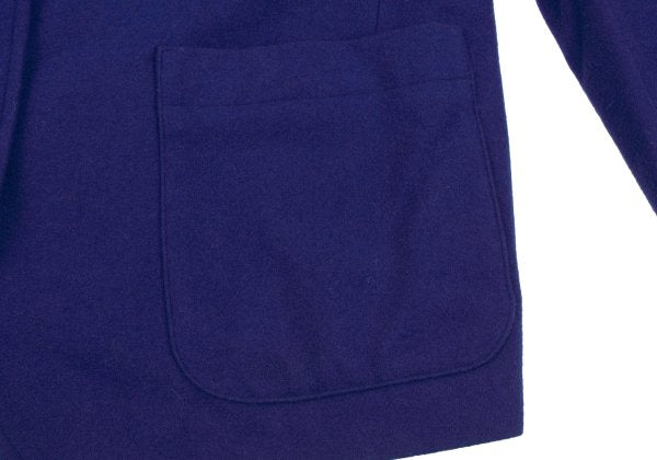 KENZO Wool Patch Pocket 2B Jacket Purple Size M