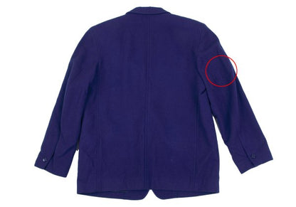 KENZO Wool Patch Pocket 2B Jacket Purple Size M