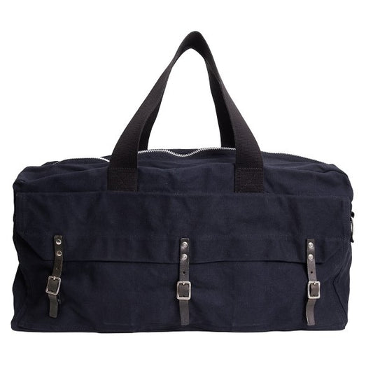 Y's for men Canvas Boston Duffle Bag Blue