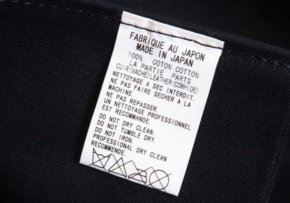 Y's Metal Embellished Cotton Shoulder Bag