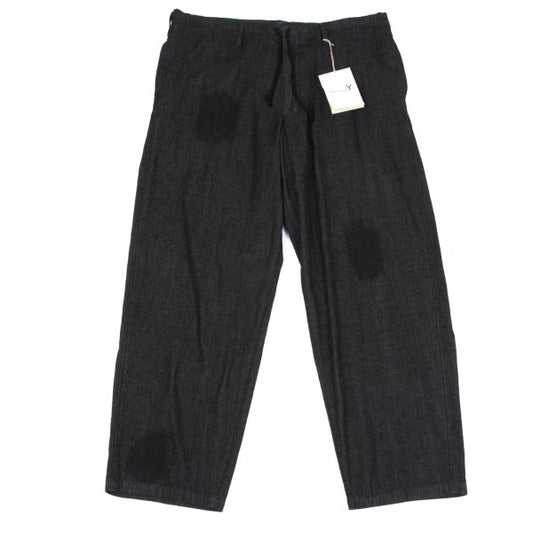 Ground Y 25SS Repaired Denim Jeans Black Size 3