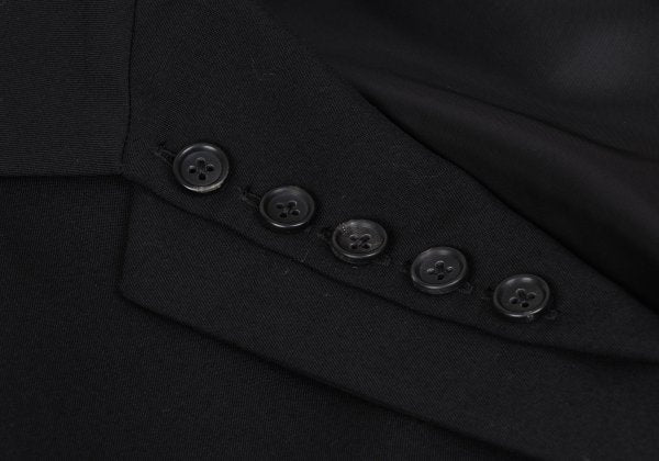 Yohji Yamamoto POUR HOMME Gabardine Jacket Black Size 3