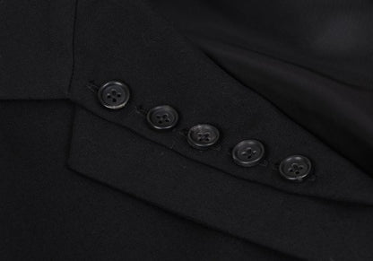Yohji Yamamoto POUR HOMME Gabardine Jacket Black Size 3