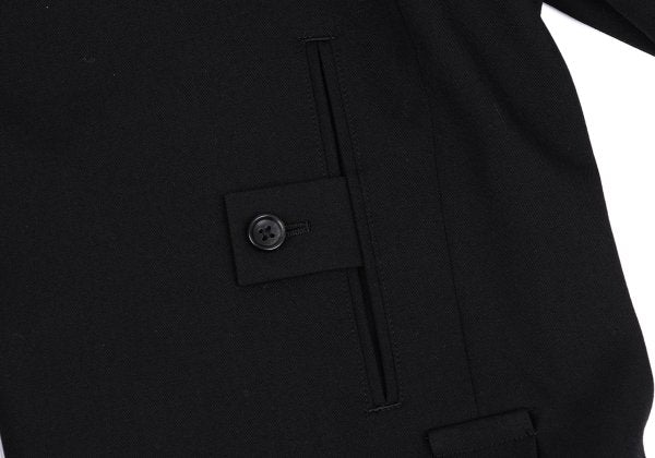 Yohji Yamamoto POUR HOMME Gabardine Jacket Black Size 3