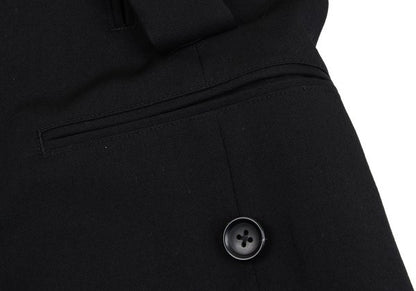 Yohji Yamamoto POUR HOMME Gabardine Jacket Black Size 3