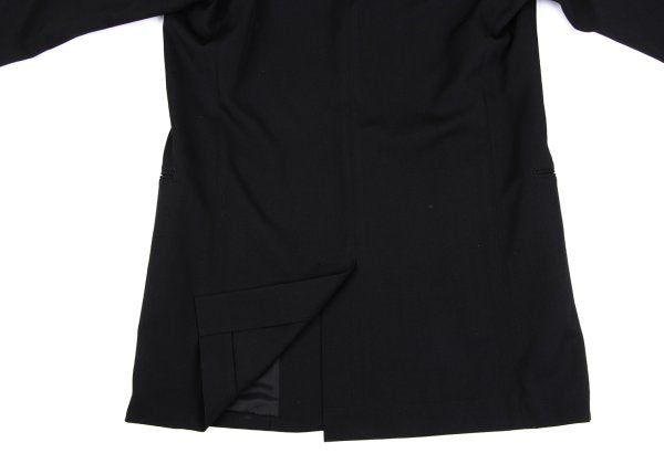 Yohji Yamamoto POUR HOMME Gabardine Jacket Black Size 3