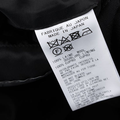 Yohji Yamamoto POUR HOMME Gabardine Jacket Black Size 3