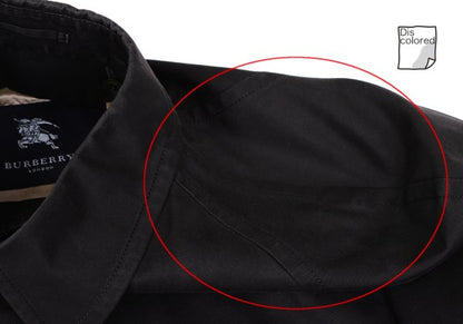 BURBERRY LONDON Nova Check Detach Liner Coat Black Size LL