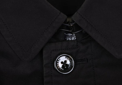 BURBERRY LONDON Nova Check Detach Liner Coat Black Size LL