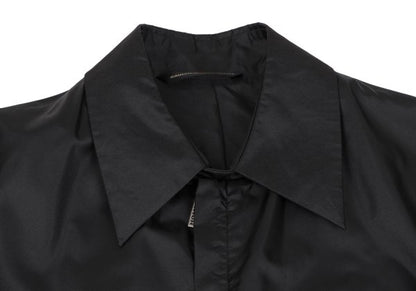 Jean Paul GAULTIER HOMME objet Urethane Coat Black Size 46