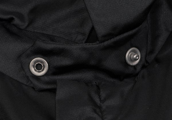 Jean Paul GAULTIER HOMME objet Urethane Coat Black Size 46