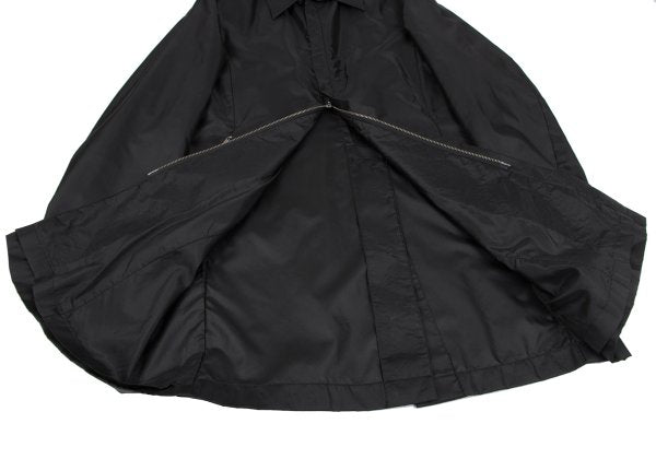 Jean Paul GAULTIER HOMME objet Urethane Coat Black Size 46