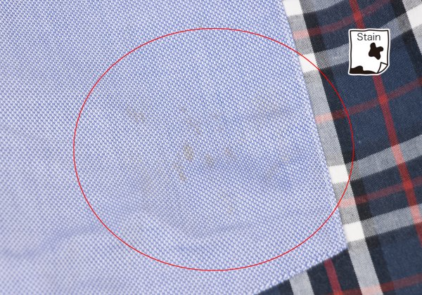 COMME des GARCONS HOMME Check Panel Button Shirt Blue Size S
