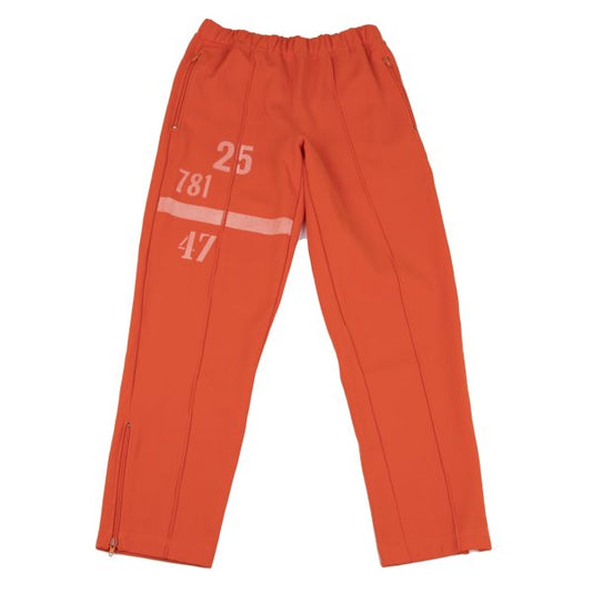 COMME des GARCONS HOMME PLUS Numbering Pants Orange Sweatpants Size L