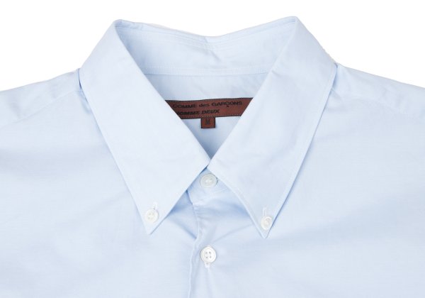 COMME des GARCONS HOMME DEUX Cotton Button Shirt Blue Size M
