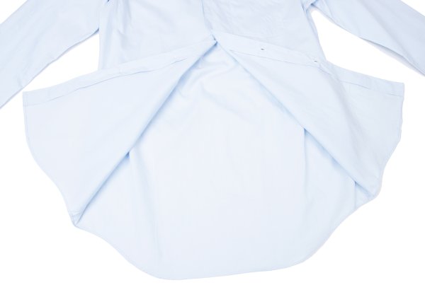 COMME des GARCONS HOMME DEUX Cotton Button Shirt Blue Size M