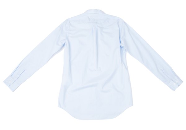 COMME des GARCONS HOMME DEUX Cotton Button Shirt Blue Size M