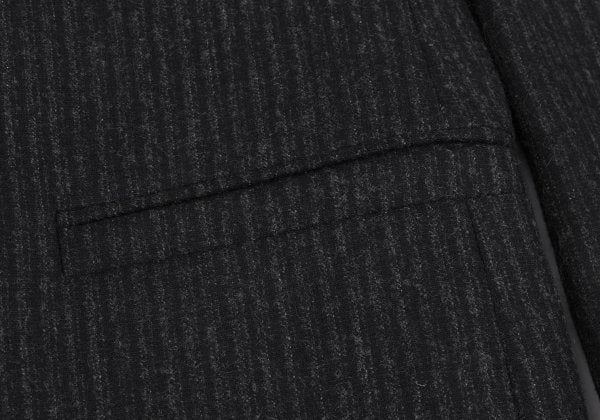 Versace istante Shadow Stripe Wool Blend Jacket Dark Size 50
