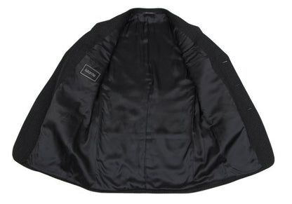 Versace istante Shadow Stripe Wool Blend Jacket Dark Size 50