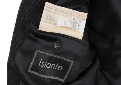 Versace istante Shadow Stripe Wool Blend Jacket Dark Size 50