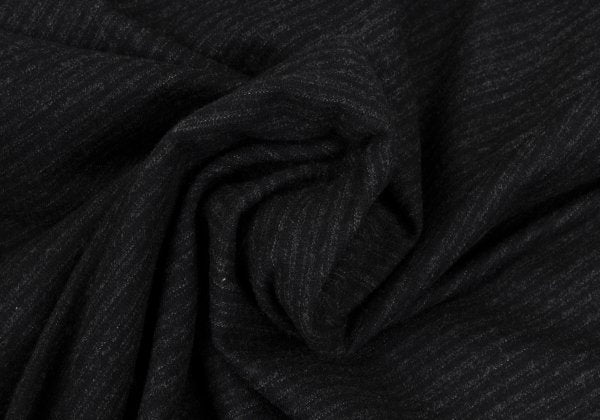 Versace Istante Wool Shadow Stripe Tuck Pants Dark Size 52
