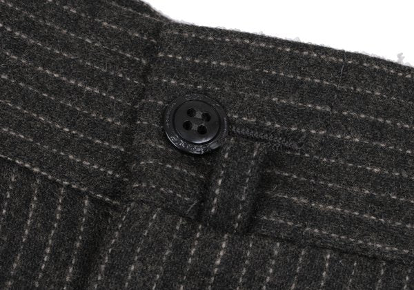 Versace Istante Wool Pinstripe Two-Tuck Pants Size 50