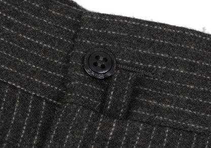 Versace Istante Wool Pinstripe Two-Tuck Pants Size 50