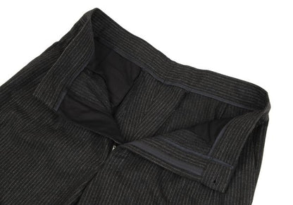 Versace Istante Wool Pinstripe Two-Tuck Pants Size 50