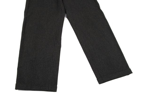 Versace Istante Wool Pinstripe Two-Tuck Pants Size 50