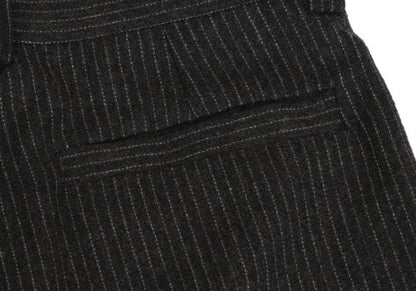 Versace Istante Wool Pinstripe Two-Tuck Pants Size 50